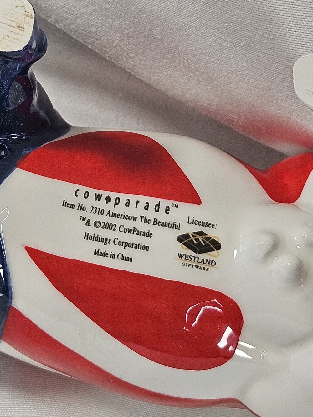 Americow the Beautiful #7310 Cowparade from Westland Giftwear - Picture 8 of 11